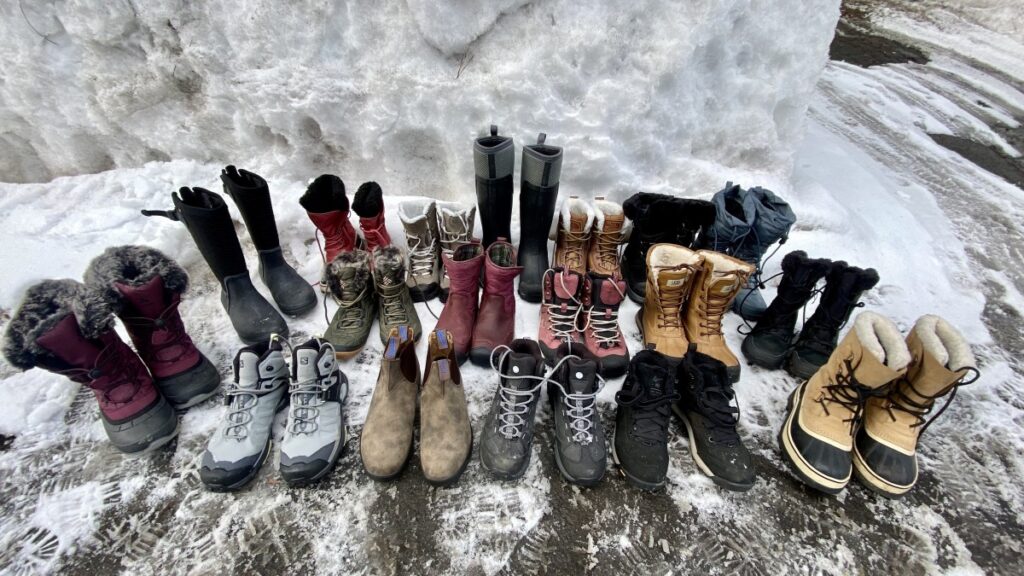 Types of Winter Hiking Boots