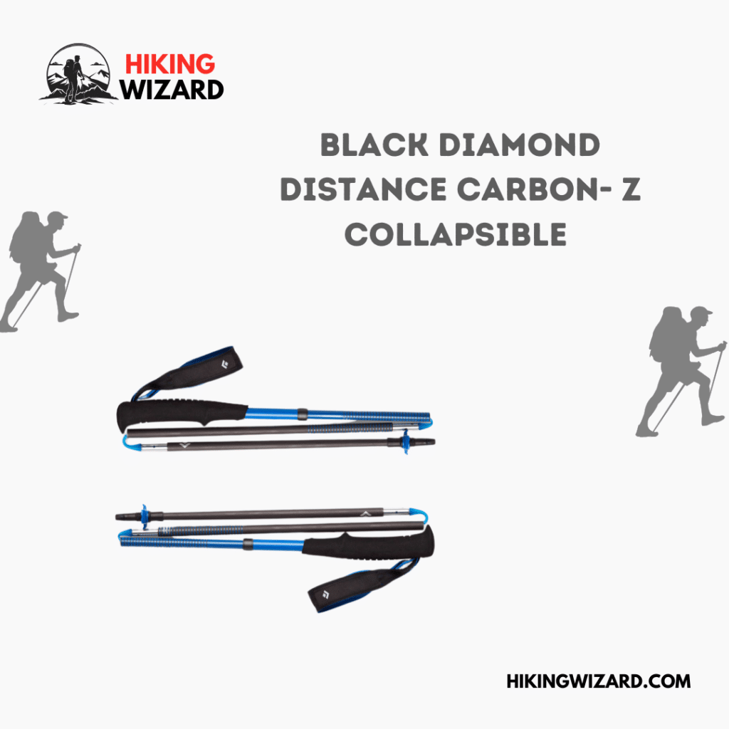 A view of Black Diamond Distance Carbon Z Collapsible 