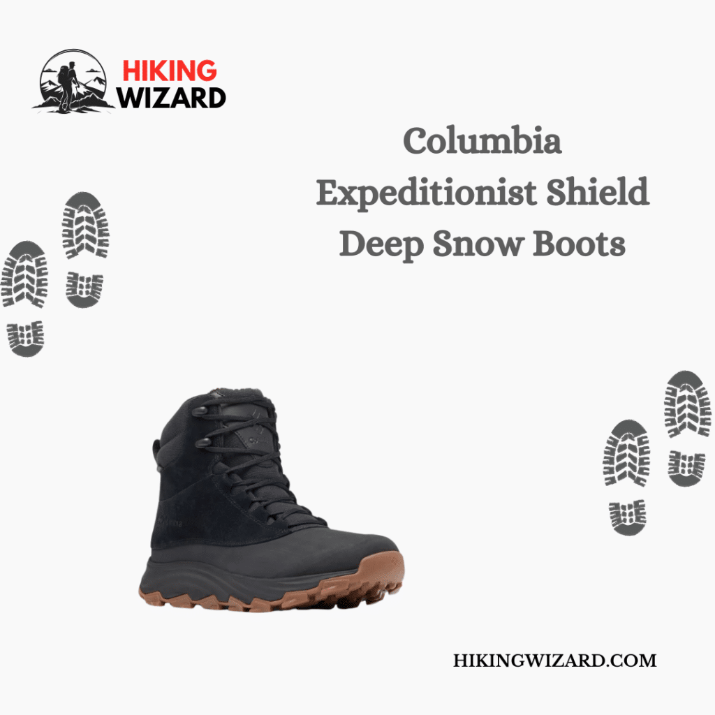 A view of Columbia Expeditionist Shield Deep Snow Boots