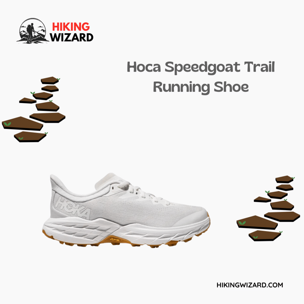 A view of Hoca Speedgoat Trail Running Shoe