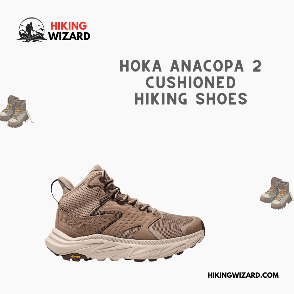 A view of Hoka Anacopa Cushioned Hiking Shoes