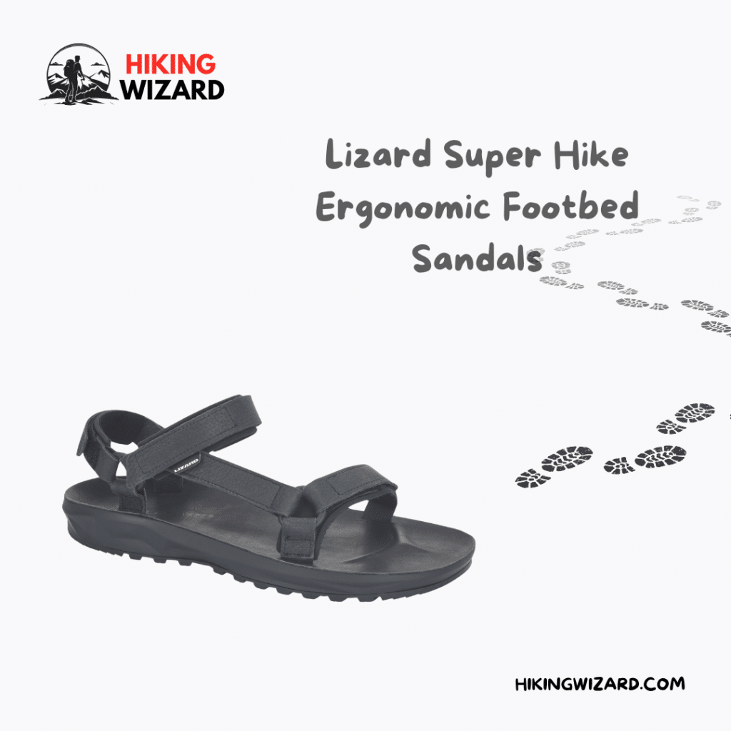 A view of Lizard Super Hike Ergonomic Footbed Sandals