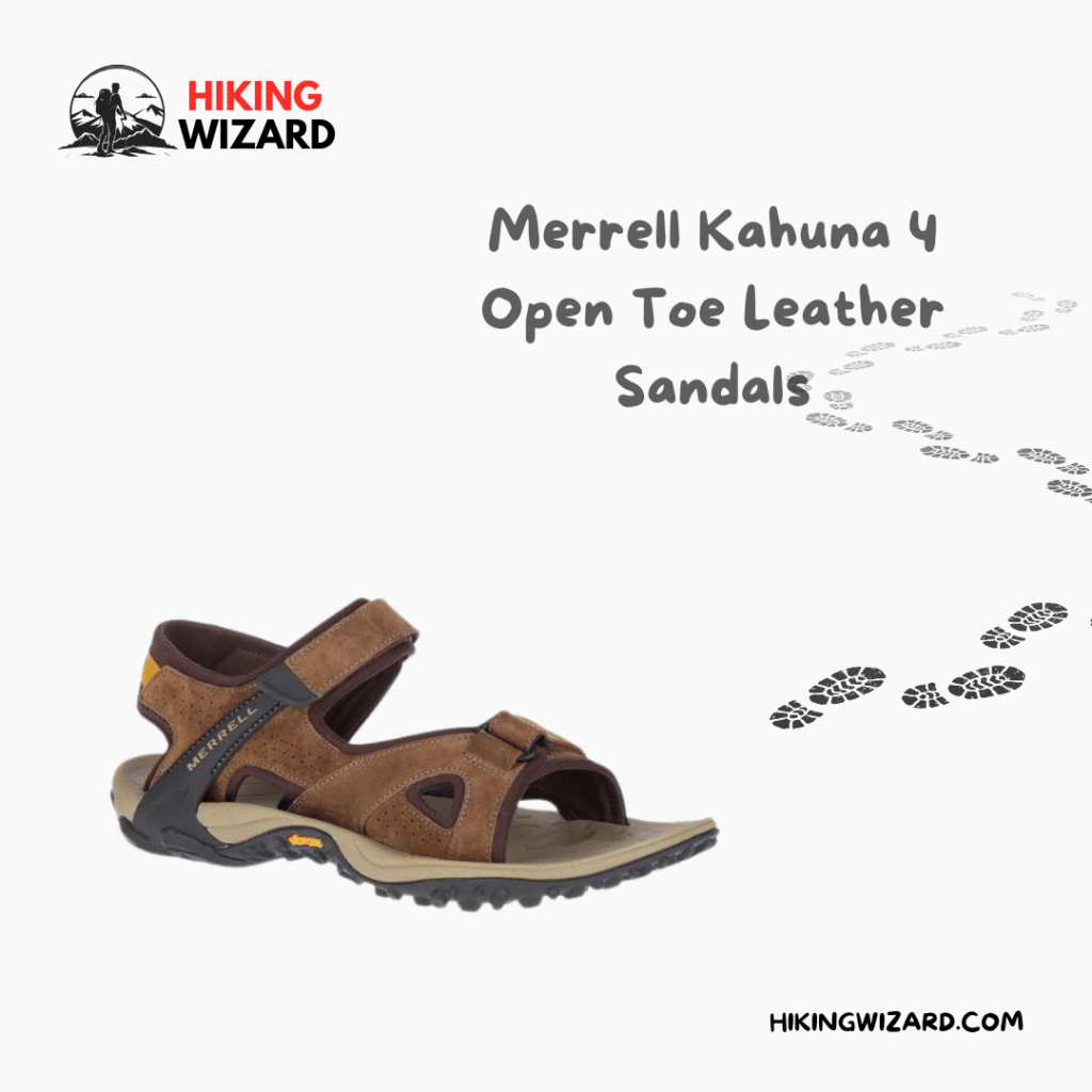 A view of Merrell Kahuna Open Toe Leather Sandals