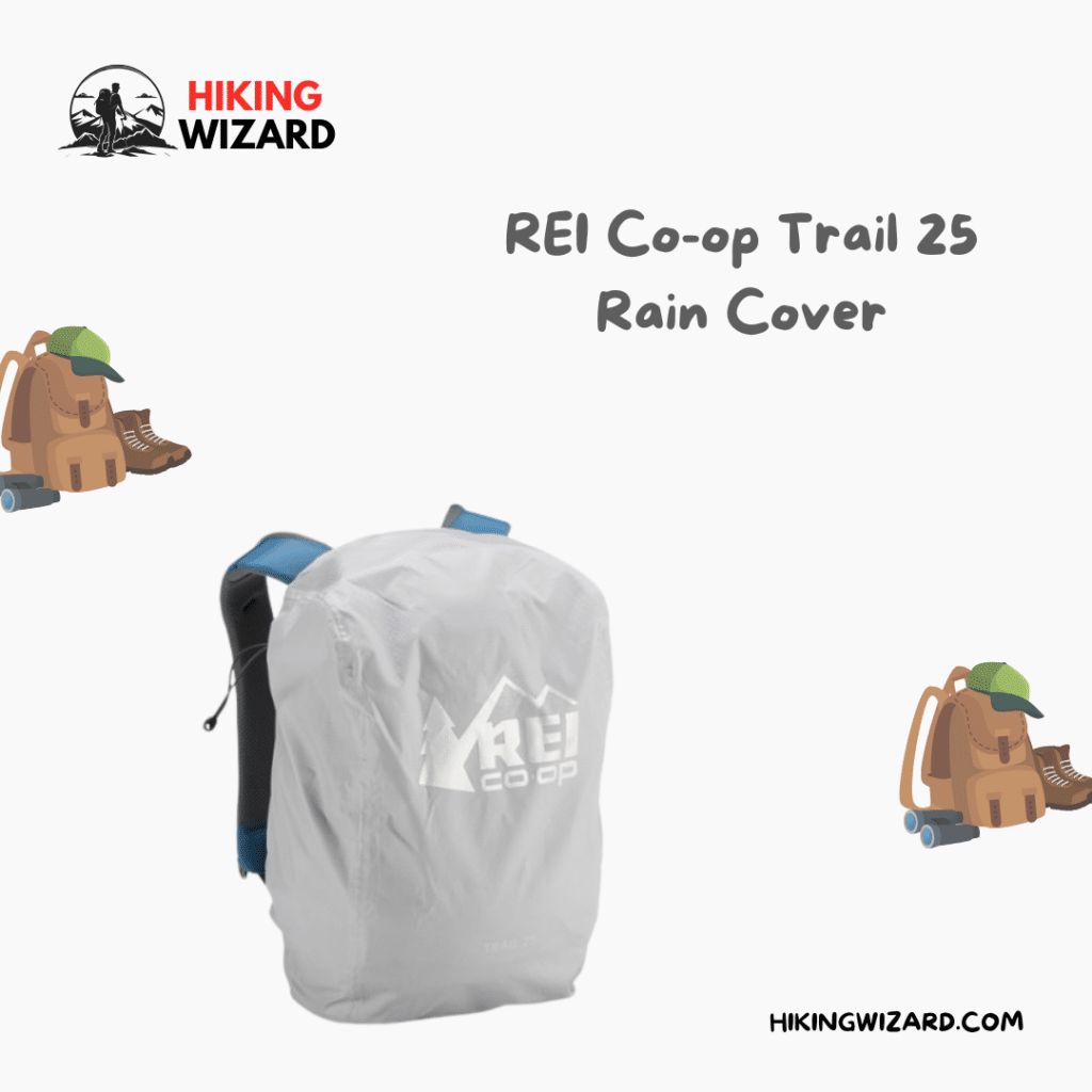 A view of REI Co op Trail Rain Cover