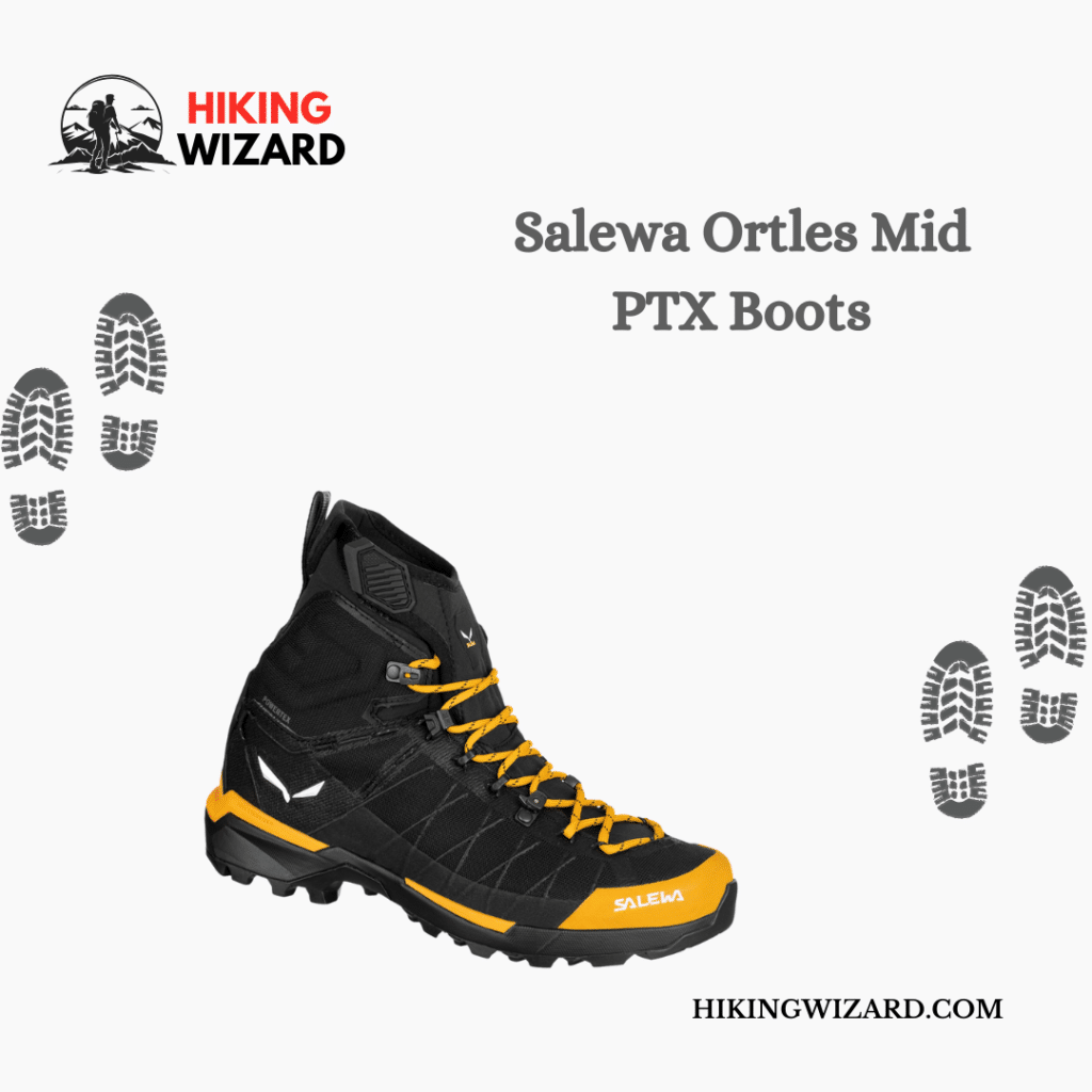 A view of Salewa Ortles Mid PTX Boots