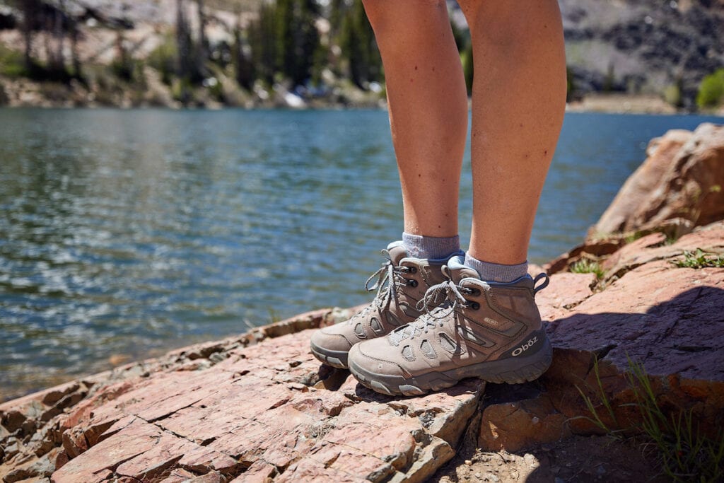 Women's Oboz Sawtooth X Shoes Wide Toe Hiking Shoes