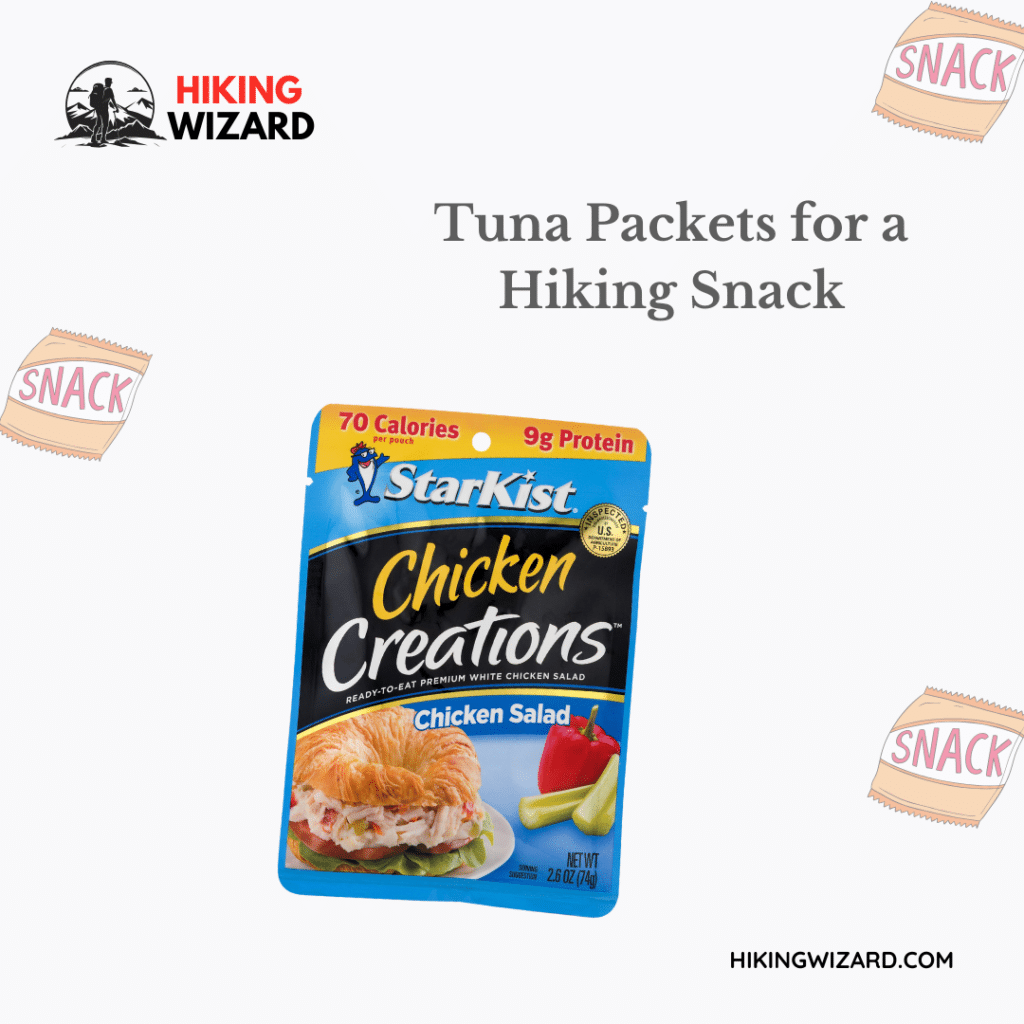 A view of Tuna or Chicken Packets