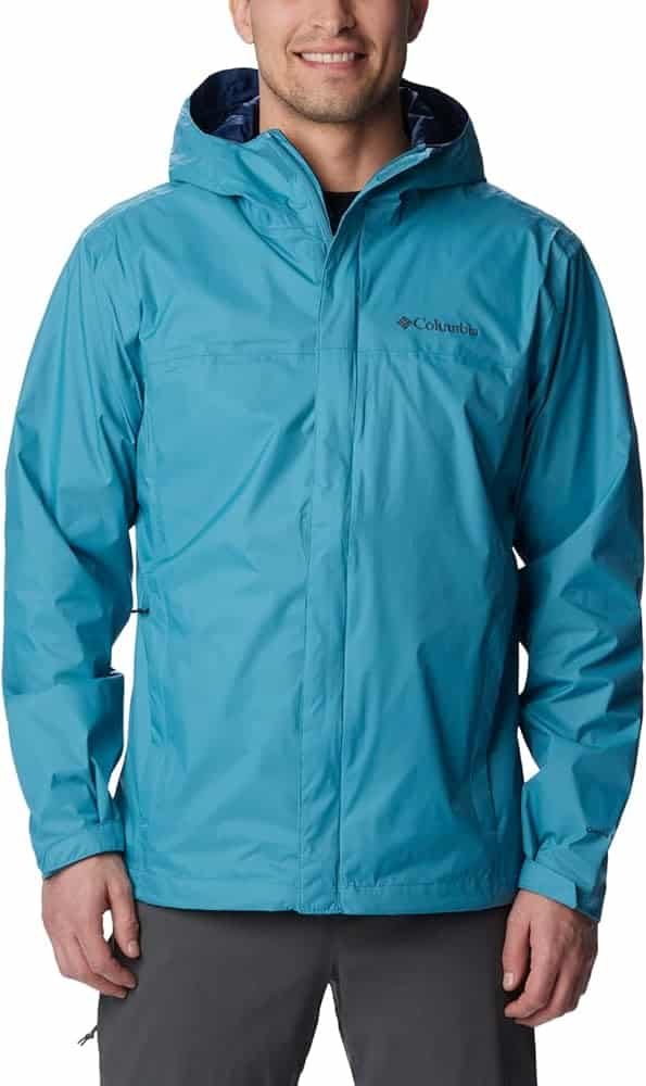 columbia jacket in blue color