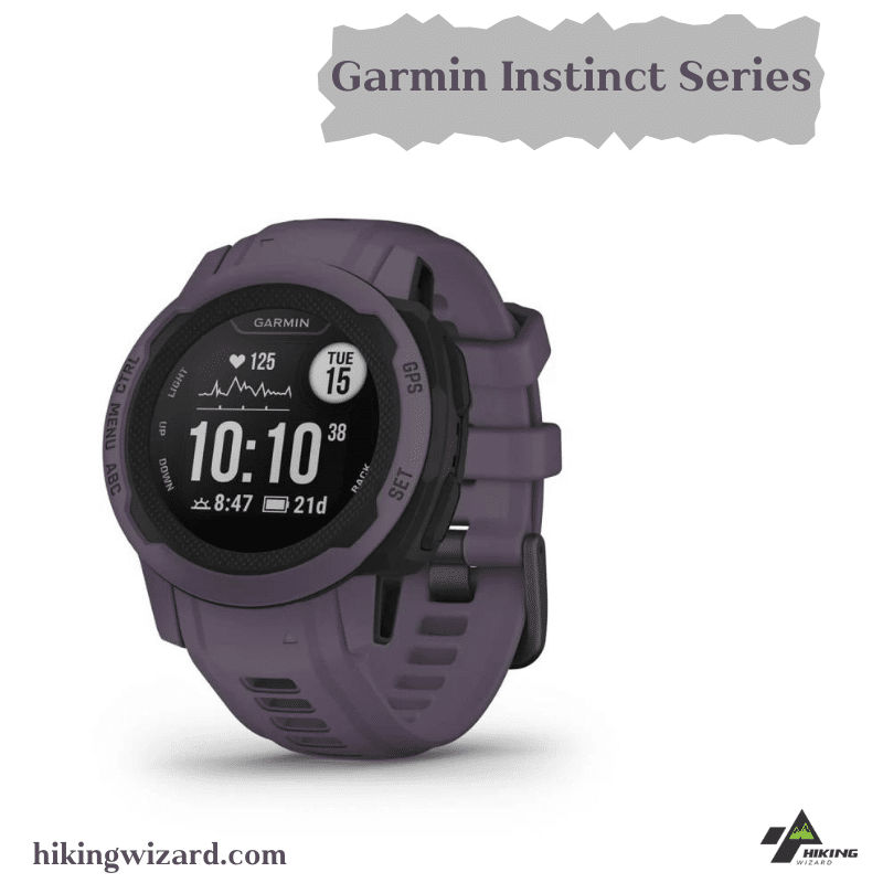 Garmin Instinct Series isolated on a white background