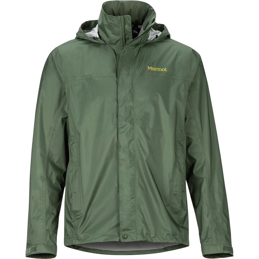 marmot jacket in green color