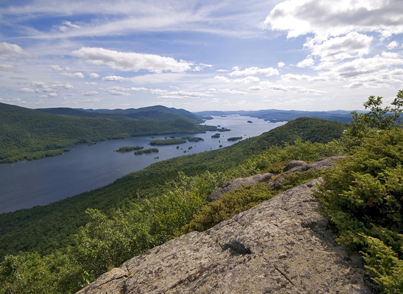 tounge mountain for hiking near lake george