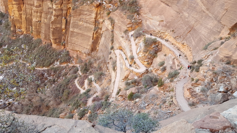 Angels Landing Trail Zion National Park