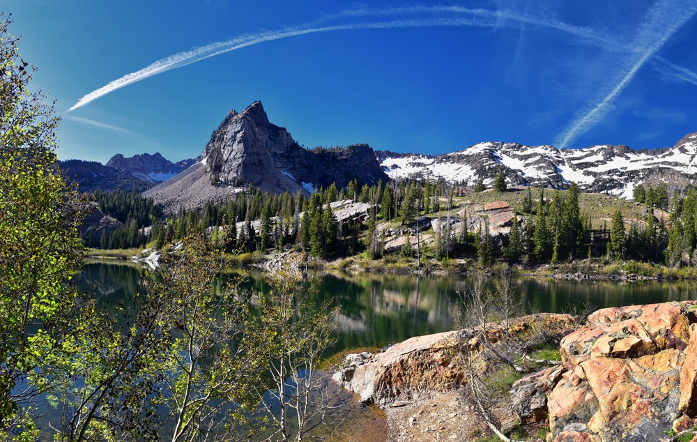 Lake Blanche Hiking Trail panorama views