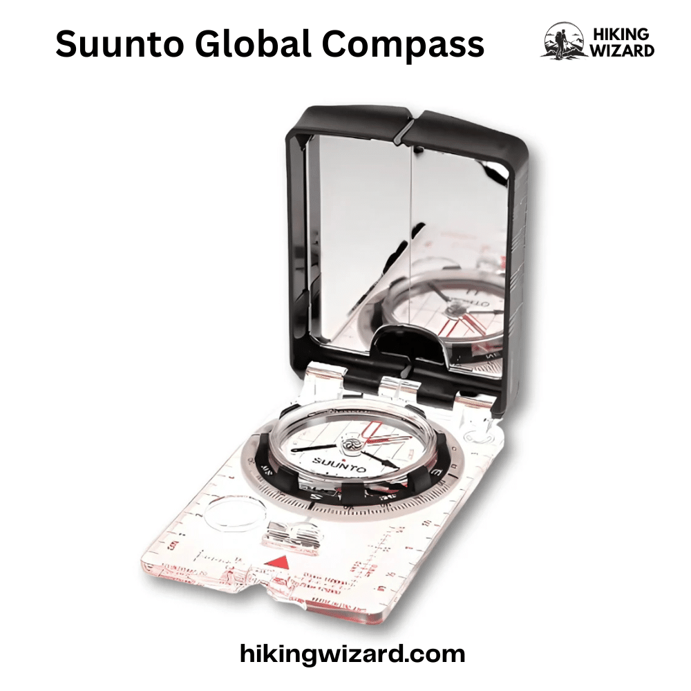 Suunto Global Compass MC-2G isolated on a white background