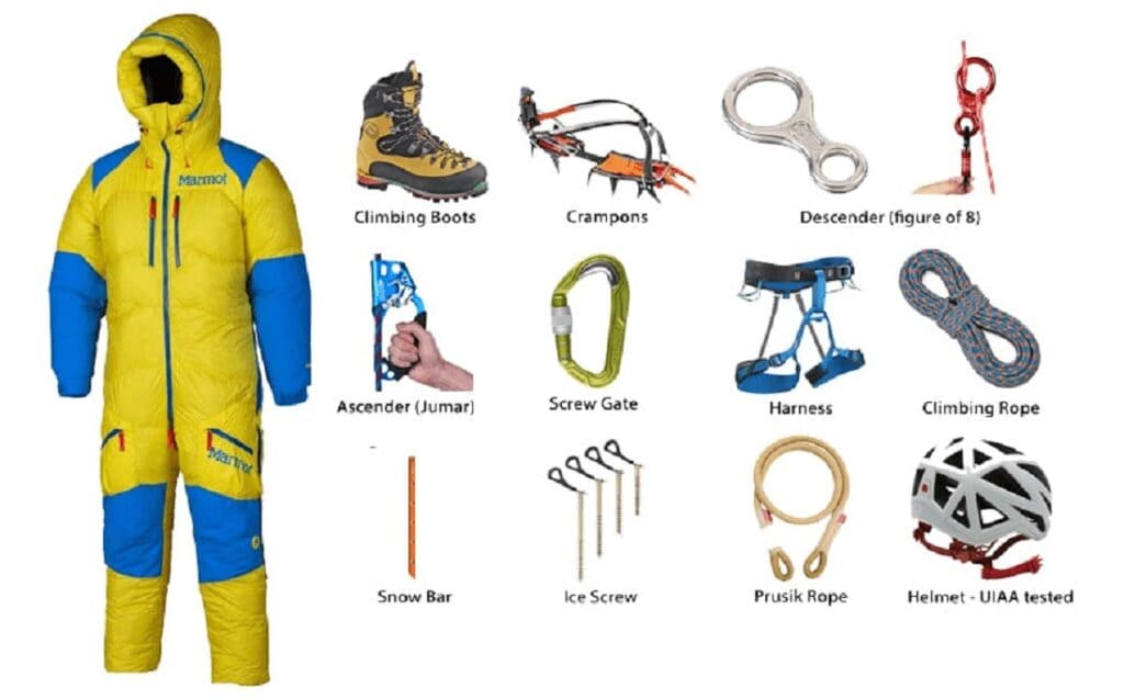 climbing essentials mentioned