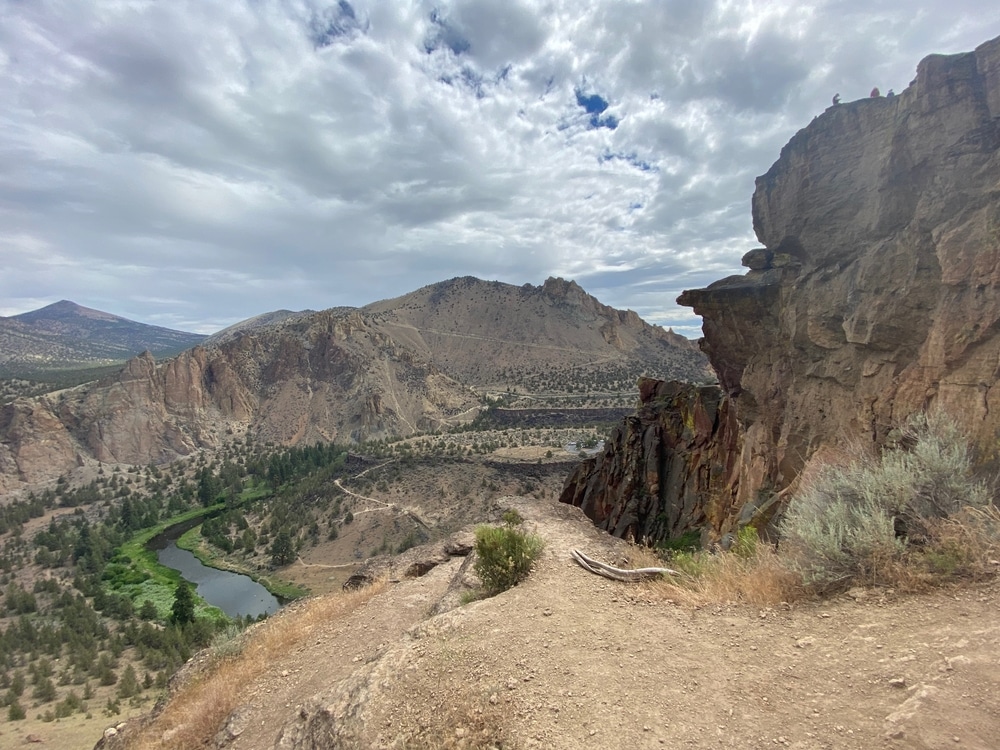 Hiking Trail At Smith Rock State Park In Deschutes County