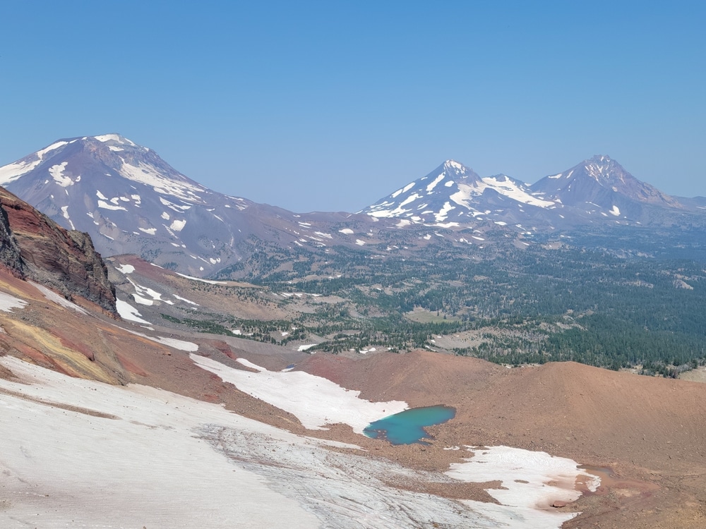 The Three Sisters From Broken Top