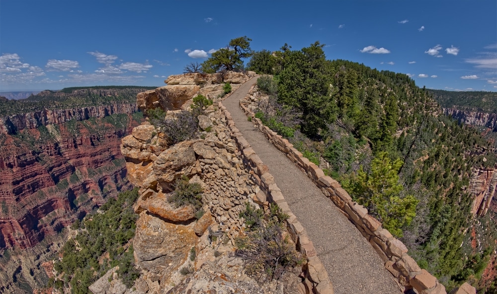 Path To Bright Angel Point Grand Canyon