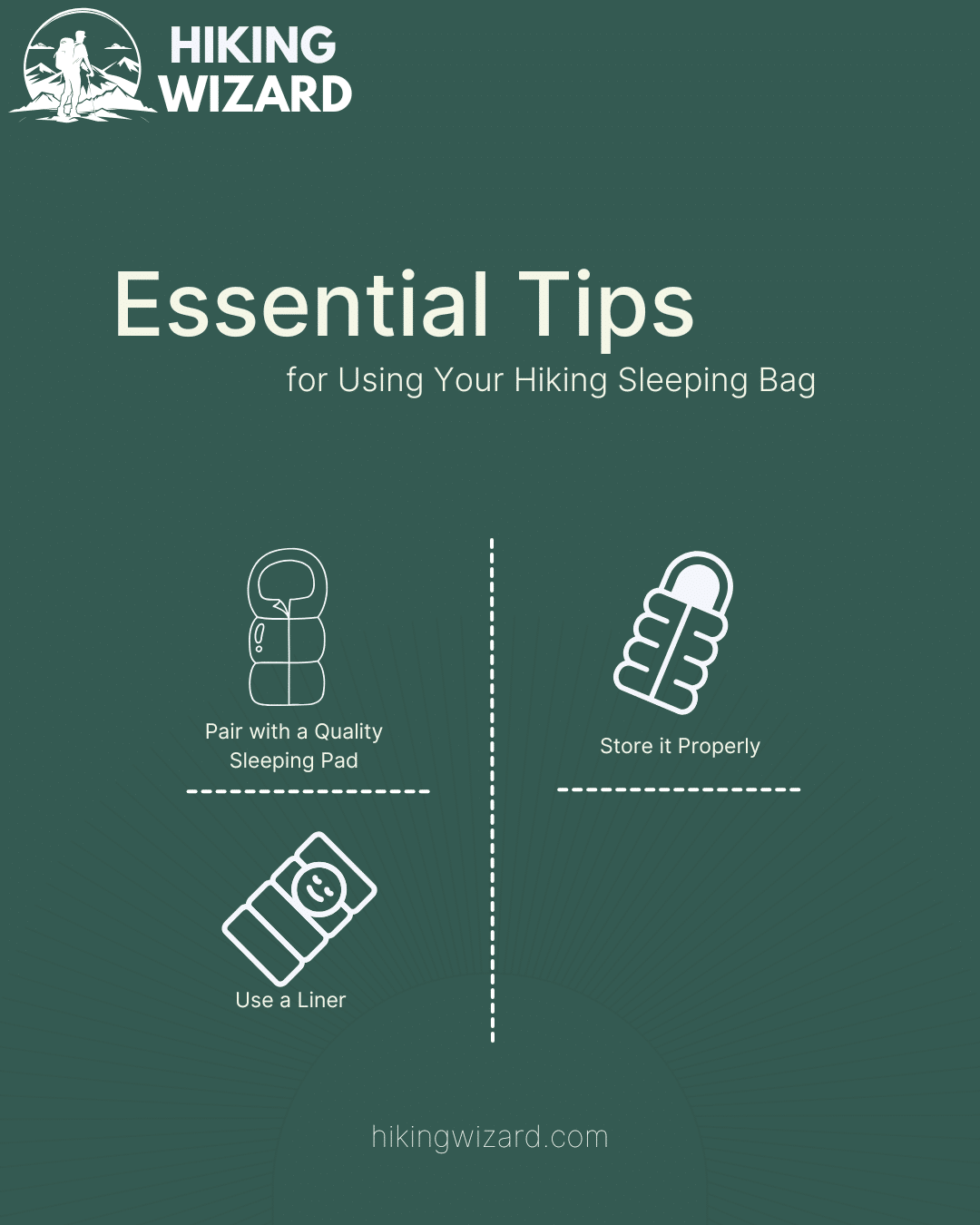 Essential Tips for using hiking sleeping bag
