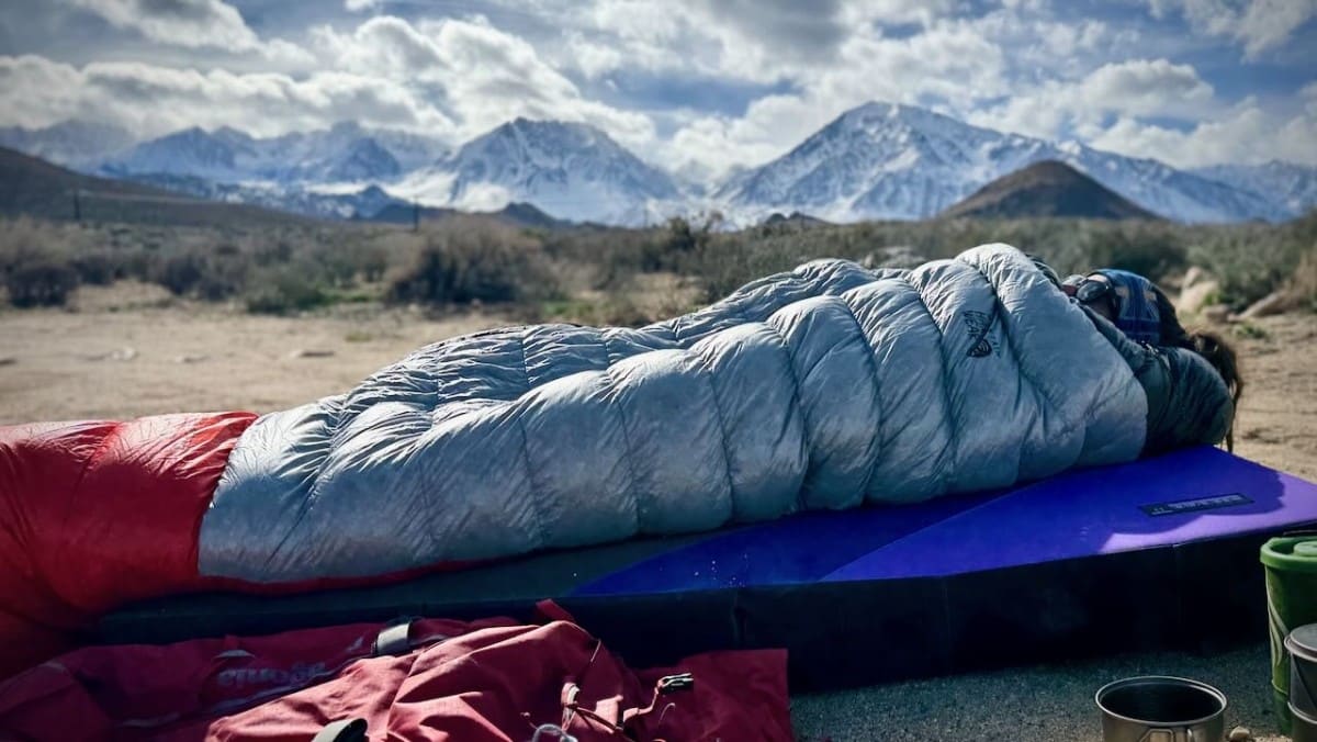 Mountain Hardwear Phantom hicking sleeping bag